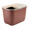 Picture of Savic Hop In Top-Entry Cat Litter Box Tuscan Red 58.5cm